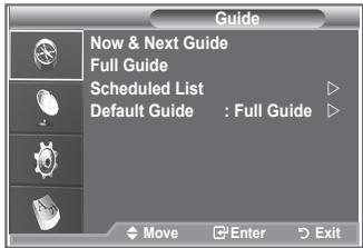 SAMSUNG LE32R89BD - Previewing the DTV Menu System - 1