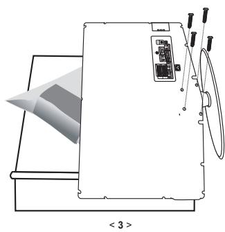 SAMSUNG LE32R89BD - Installing the Stand - 2
