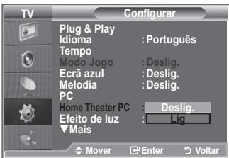 SAMSUNG LE32R89BD - Definir o Home Theater PC - 2