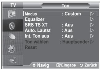 SAMSUNG LE32R89BD - Stellen Sie den Audiomodus ein, der am besten zur jeweiligen Sendung passt. - 1