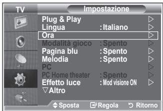 SAMSUNG LE32R89BD - Impostazione del timer di spegnimento - 1