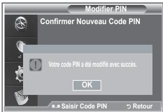 SAMSUNG LE32R89BD - Configuration du contrôle parental - 4