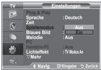 SAMSUNG LE32R89BD - Spielemodus verwenden - 2