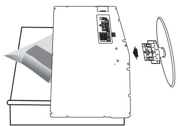 SAMSUNG LE32R89BD - Instalar a base - 1