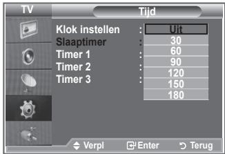 SAMSUNG LE32R89BD - U kunt een tijdsduur tussen 30 en 180 minuten instellen waarna de tv automatisch overschakelt op stand-by. - 2