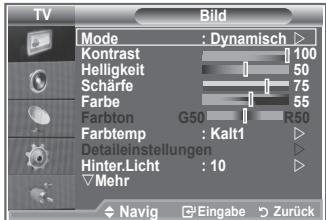 SAMSUNG LE32R89BD - Sie können den Bildstandard auswählen, der für Ihre Sehgewohnheiten am besten geeignet ist. - 1