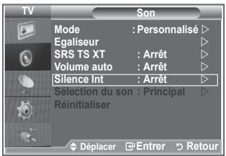 SAMSUNG LE32R89BD - Pour entendre le son par l'intermédiaire de haut-parleurs séparés, désactivez l'amplificateur interne. - 1
