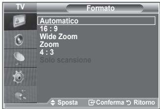 SAMSUNG LE32R89BD - Modifica delle dimensioni dell'immagine - 2