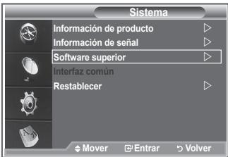 SAMSUNG LE32R89BD - Actualización del software - 1
