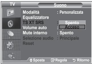 SAMSUNG LE32R89BD - Impostazione di TruSurround XT (SRS TS XT) - 3