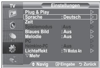 SAMSUNG LE32R89BD - Sprache auswählen - 1