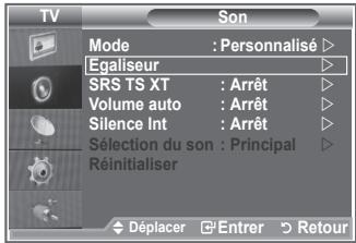 SAMSUNG LE32R89BD - Les paramètres du son peuvent être réglés selon vos préférences personnelles. - 1