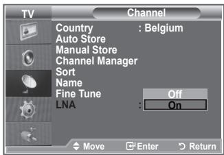 SAMSUNG LE32R89BD - Fine Tuning Channel Reception - 4