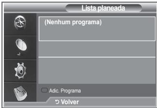SAMSUNG LE32R89BD - Utilizar a lista de visualização planeada - 1