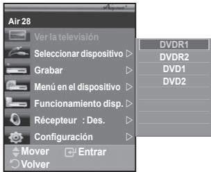 SAMSUNG LE32R89BD - Búsqueda y cambio de dispositivos Anynet+ - 1