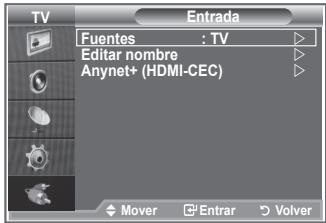 SAMSUNG LE32R89BD - Puede elegir entre varias fuentes externas conectadas a las tomas de entrada del televisor. - 2