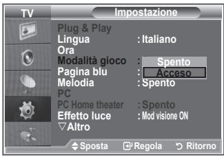SAMSUNG LE32R89BD - Uso della modalità Gioco - 2