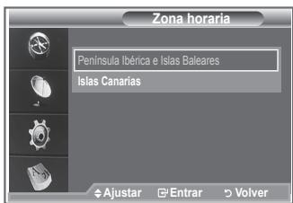 SAMSUNG LE32R89BD - Seleccione su zona horaria. - 2