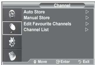 SAMSUNG LE32R89BD - Previewing the DTV Menu System - 2