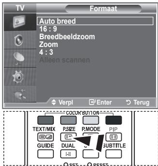 SAMSUNG LE32R89BD - Beeldformaat wijzigen - 2