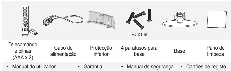 SAMSUNG LE32R89BD - Lista de acessórios - 1