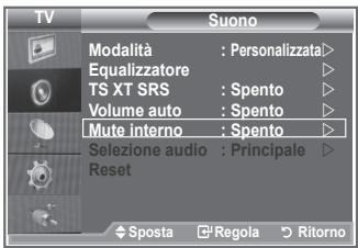 SAMSUNG LE32R89BD - Selezione di Mute interno - 1