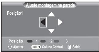 SAMSUNG LE32R89BD - Ajuste do suporte de montagem na parede (LE40R8) (vendido em separado) - 3