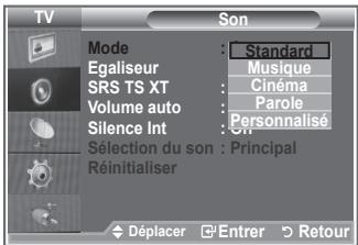 SAMSUNG LE32R89BD - Changement de la norme Son - 2