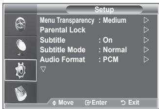 SAMSUNG LE32R89BD - Language - 1