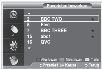 SAMSUNG LE32R89BD - U kunt deze functie wanneer u een of meer voorkeurkanalen hebt geselecteerd. - 6