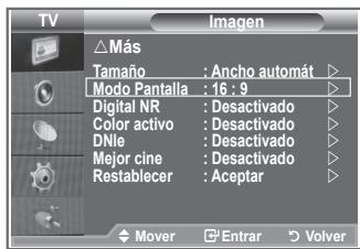 SAMSUNG LE32R89BD - Selección del Modo Pantalla - 1