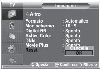 SAMSUNG LE32R89BD - Ripristino delle impostazioni predefinite dell'immagine - 2