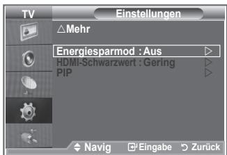 SAMSUNG LE32R89BD - Verwenden der Energiesparfunktion - 1