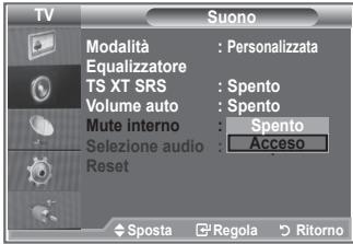 SAMSUNG LE32R89BD - Selezione di Mute interno - 2