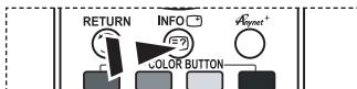 SAMSUNG LE32R89BD - Ver informações sobre programas - 2