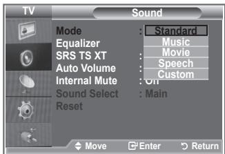 SAMSUNG LE32R89BD - Changing the Sound Standard - 2