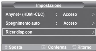 SAMSUNG LE32R89BD - Scansione e passaggio da un dispositivo Anynet+ all'altro - 2