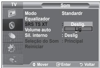 SAMSUNG LE32R89BD - Definir a TruSurround XT (SRS TS XT) - 2