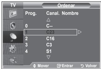 SAMSUNG LE32R89BD - Puede intercambiar los números de dos canales: - 2