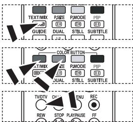 SAMSUNG LE32R89BD - Utilizzo della modalità Fastext per selezionare una pagina Teletext - 1