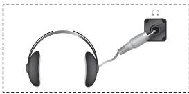 SAMSUNG LE32R89BD - Se quiser ver um programa de televisão sem incomodar as pessoas que o rodeiam, pode ligar uns auscultadores ao televisor. - 1
