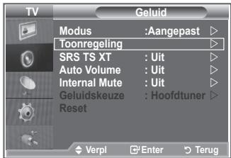 SAMSUNG LE32R89BD - De geluidsinstellingen aanpassen - 1