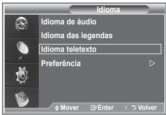 SAMSUNG LE32R89BD - Mostra as informações linguísticas relativamente à transmissão recebida. - 3