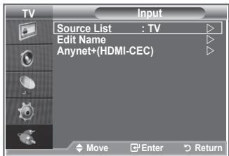 SAMSUNG LE32R89BD - Selecting the Source - 1