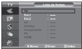 SAMSUNG LE32S67BD - Seleccionar fontes externas - 1