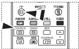 SAMSUNG LE32S67BD - Affichage de l'Image dans l'image (PIP) - 2