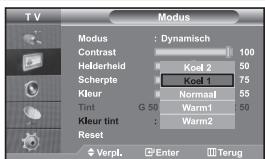 SAMSUNG LE32S67BD - De kleurtint wijzigen - 1