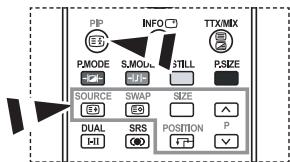 SAMSUNG LE32S67BD - Viewing the Picture In Picture (PIP) - 2
