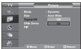 SAMSUNG LE32S67BD - Digital Noise Reduction - 1