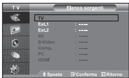 SAMSUNG LE32S67BD - Selezione della sorgente - 1